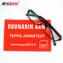 Good quality custom printing logo eyeglass microfiber cleaning cloth